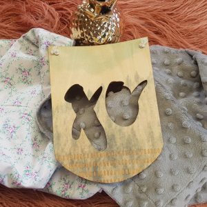 Lush Lavender with Grey Pram Blanket