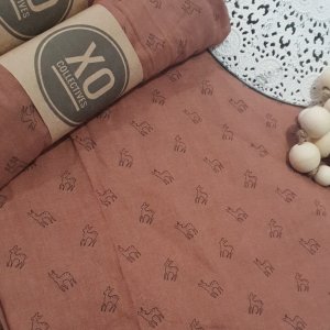 Red Fawn Swaddle Wrap