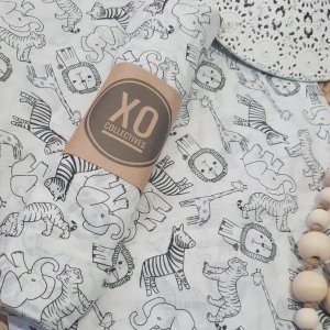 Zoo Tribe Swaddle Wrap