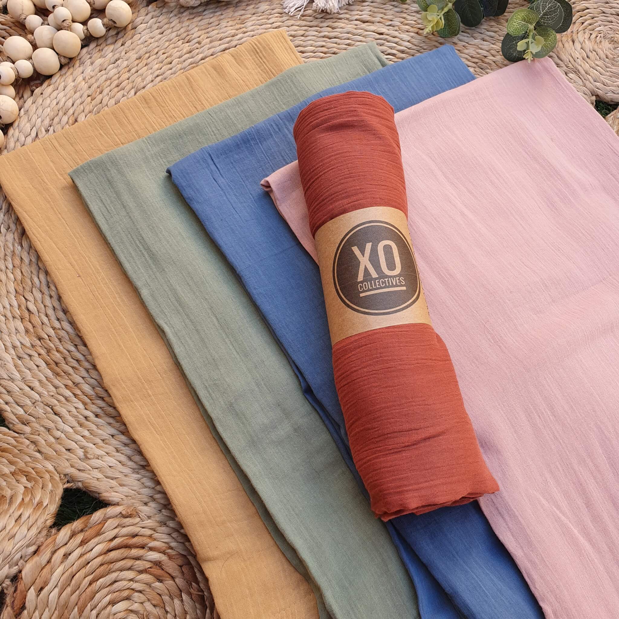 Double Cloth Swaddle Wrap XO Collectives