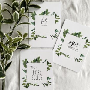 Milestone Card | Green Garden