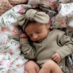 Snuggle Hunny Ribbed Topknot Headband | Dewkist